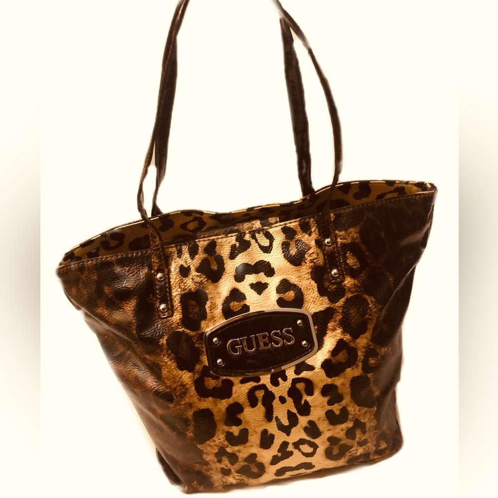 Guess Cheetah Tote Bag 🐆